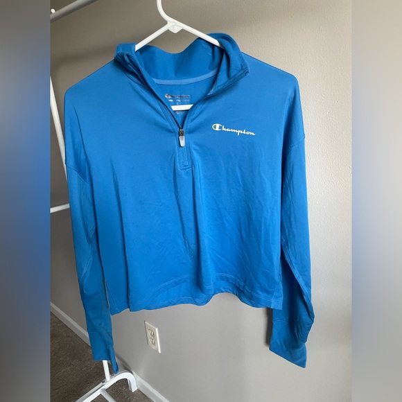 Women’s Champion Fleeced Quarter Zip - Picture 1 of 5